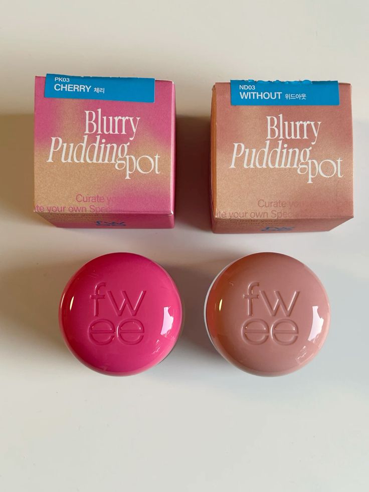 fwee Lip & Cheek Blurry Pudding Pot