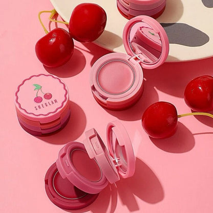 Sheglam Strawberry Whirl Cheek & Lip Cream Stack