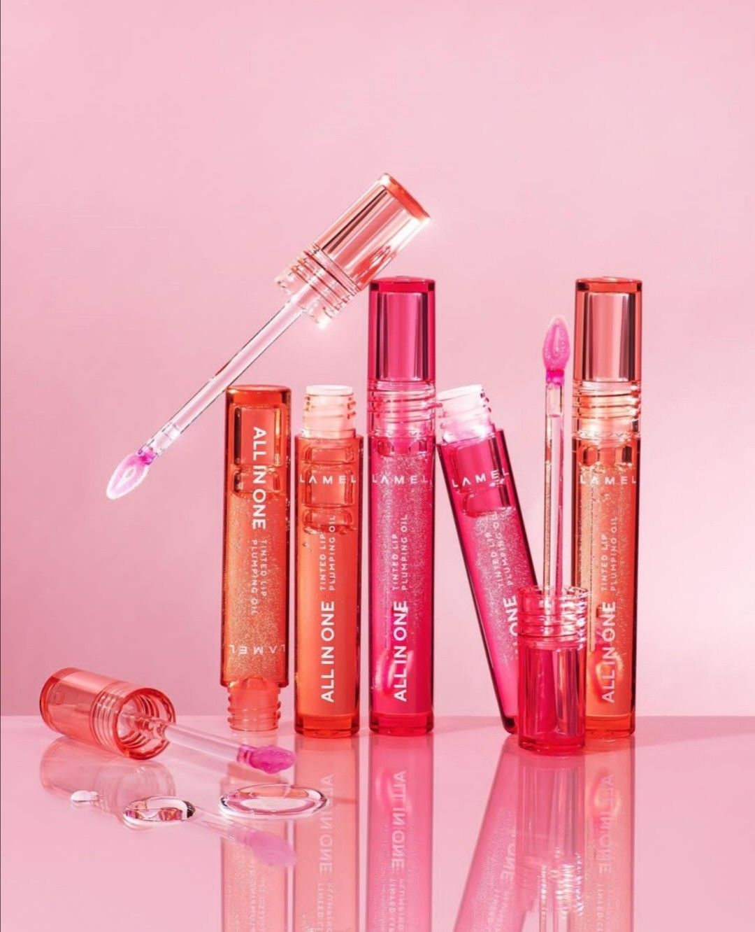 Lamel All In One Lip Tinted Plumping Oil