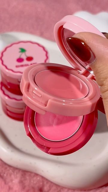 Sheglam Strawberry Whirl Cheek & Lip Cream Stack