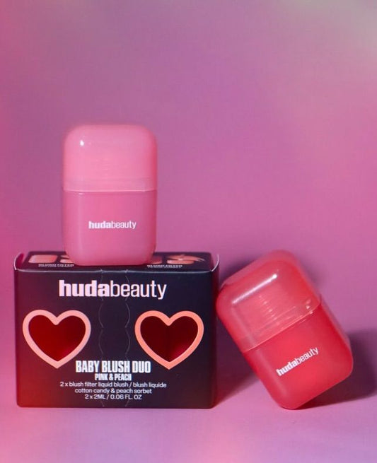Huda Beauty Baby Blush Mini Duo