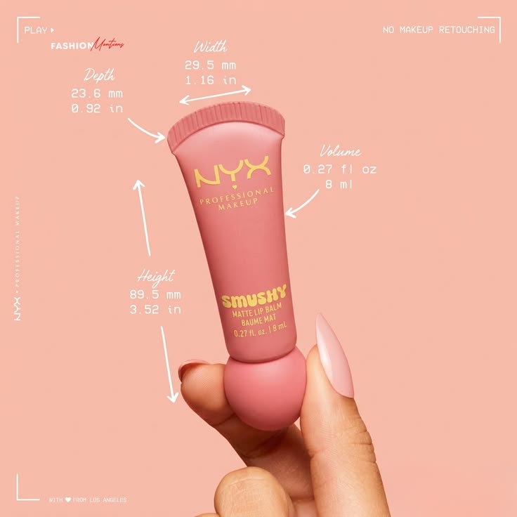 NYX Smushy Matte Lip Balm 8ml