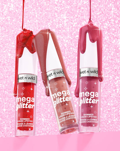 wet n wild Mega Glitter Shimmer Liquid Lipstick